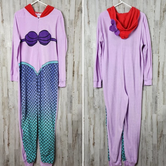 Disney Intimates & Sleepwear Disneys Little Mermaid Ariel Onesie